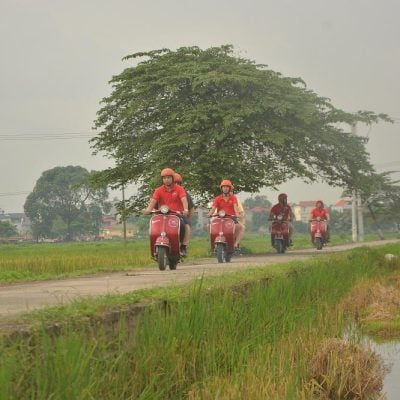 Hanoi Food Tours:  Hanoi Vespa Food Tours