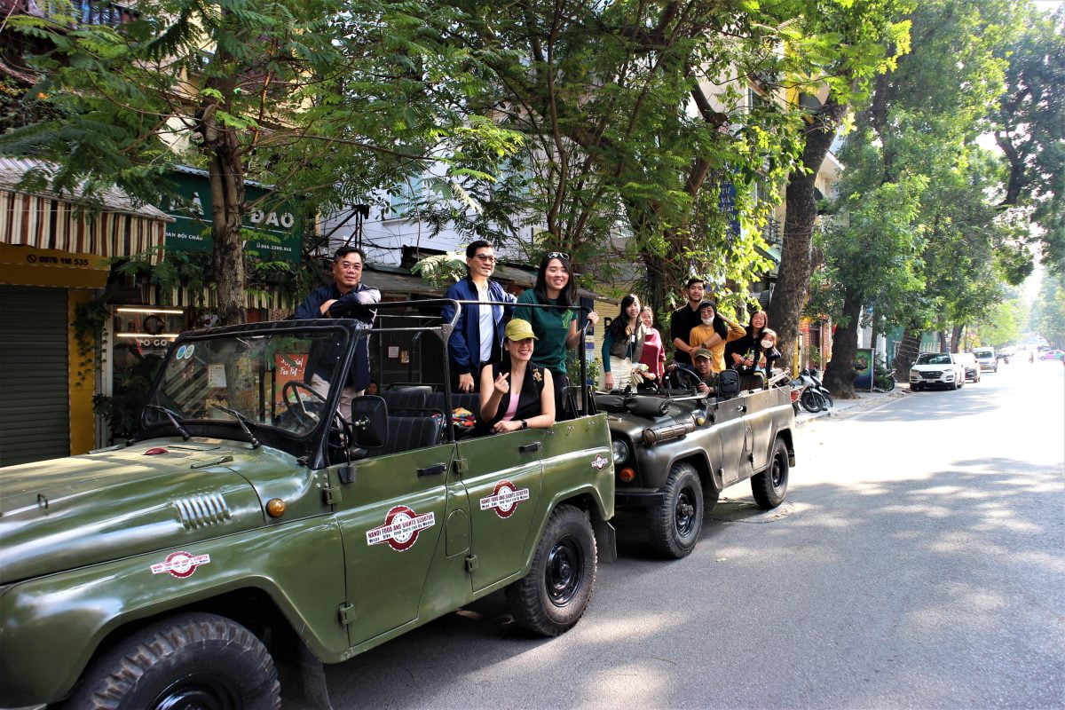 Hanoi Jeep Tours Led By Women: Hanoi City Jeep Tours Food + Culture+ Sights + Fun