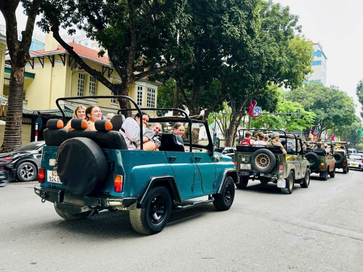 Hanoi Jeep Tours Led By Women:  2.5-Hours Hanoi Jeep Tours