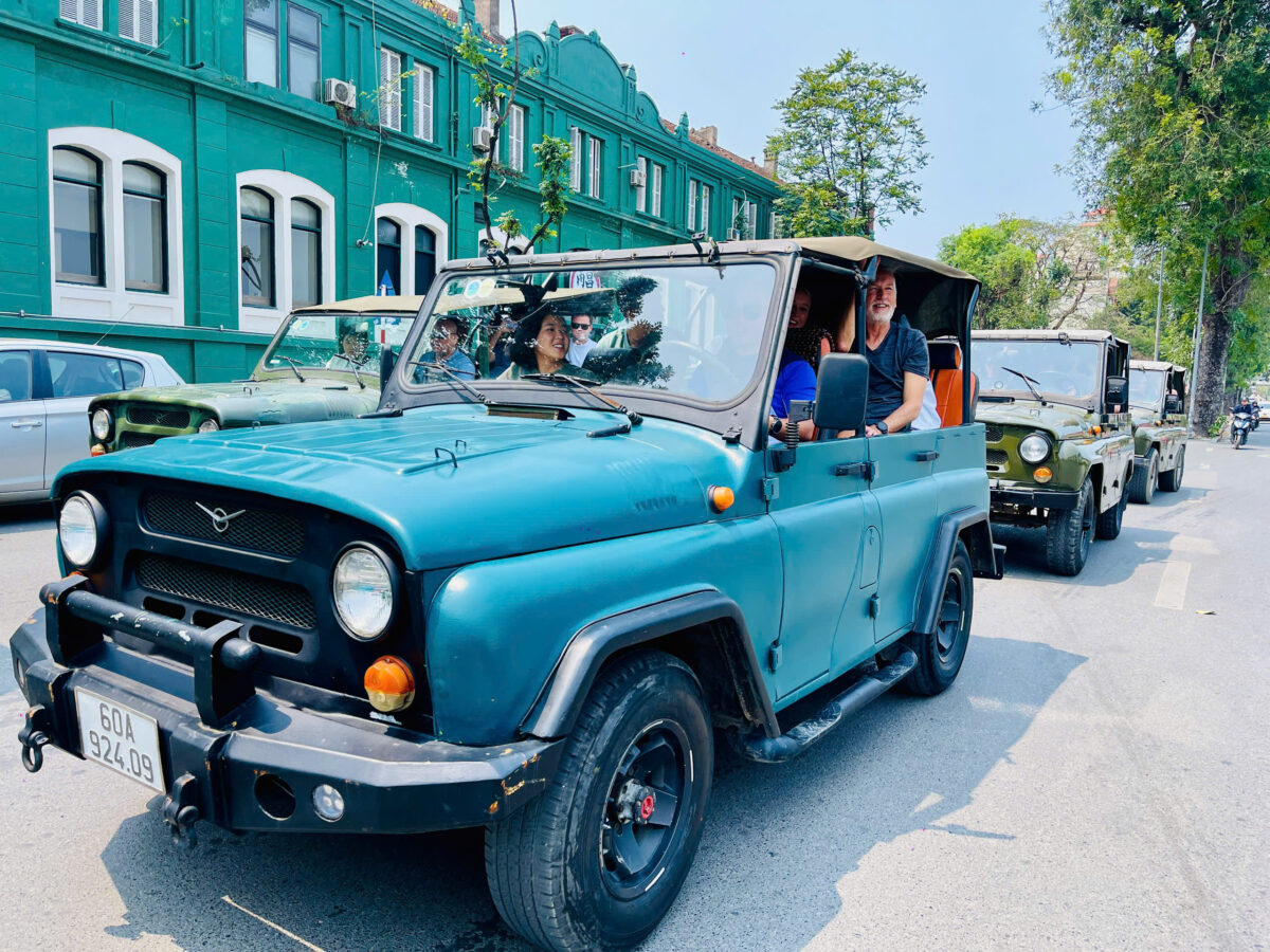Hanoi Jeep Tours Led By Women:  2.5-Hours Hanoi Jeep Tours