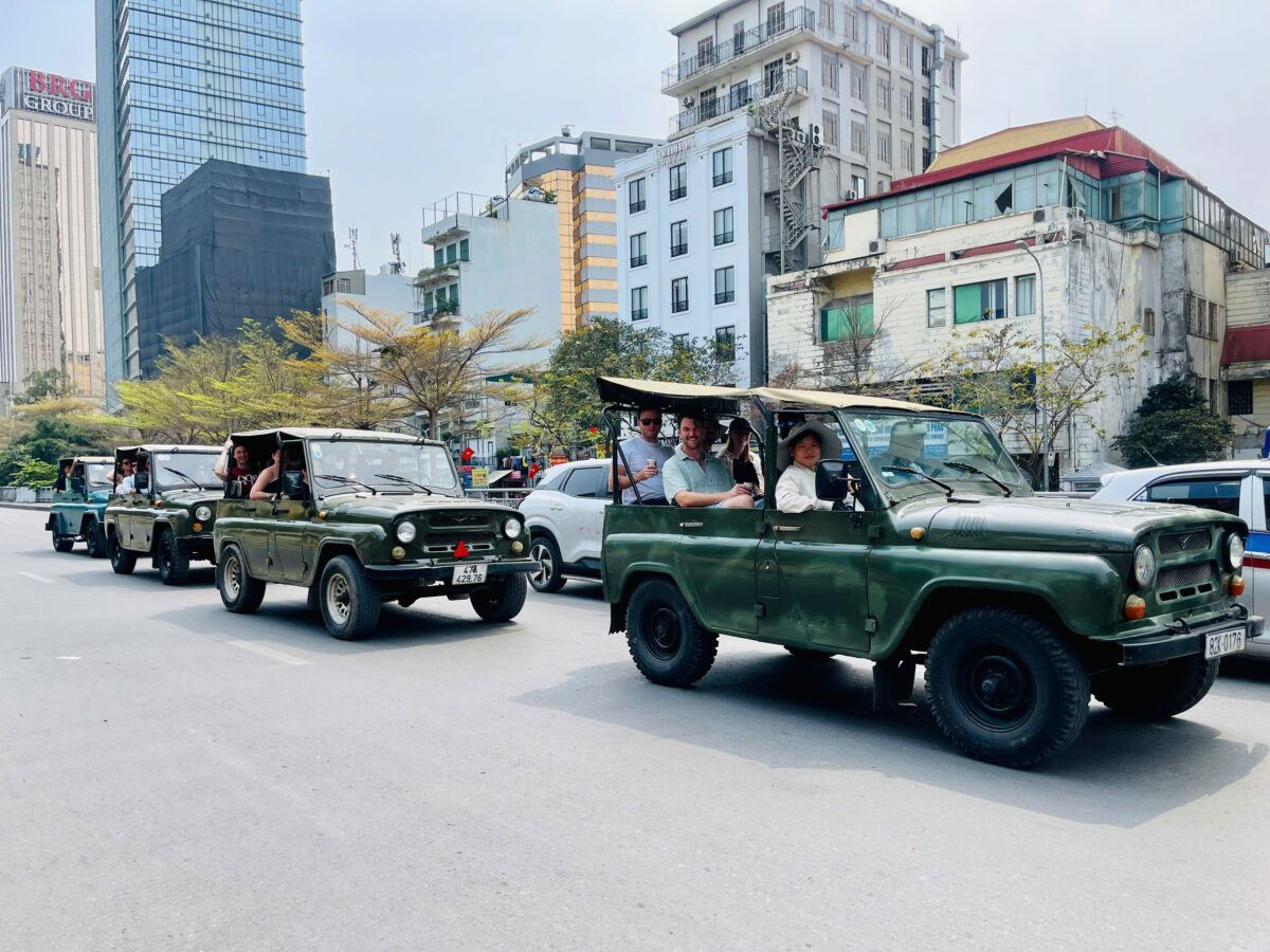 Hanoi Jeep Tours Led By Women:  2.5-Hours Hanoi Jeep Tours