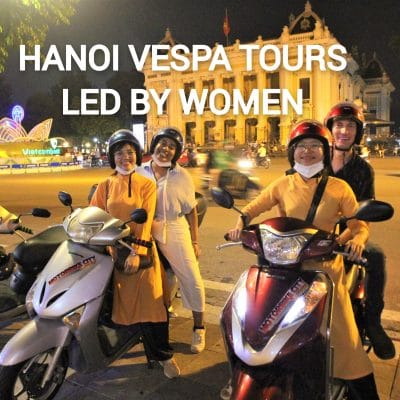 Hanoi Food Tours Led By Women: Hanoi By Night Foodie Motorbike Tour 