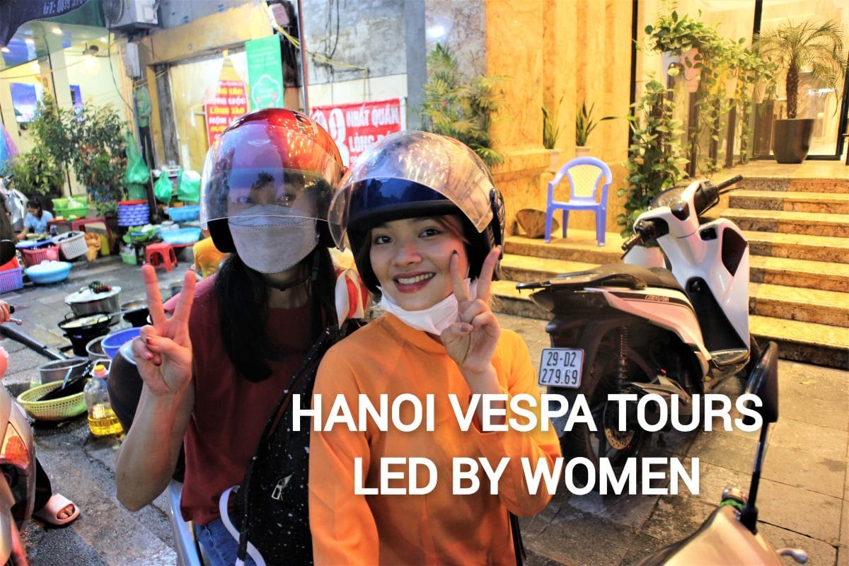 Hanoi Food Tours Led By Women: Hanoi By Night Foodie Motorbike Tour 