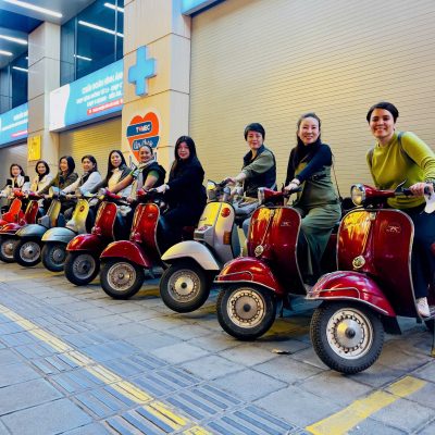 Hanoi Food Tours:  Hanoi Vespa Food Tours