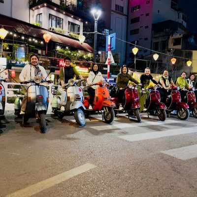 Hanoi Food Tours:  Hanoi Vespa Food Tours