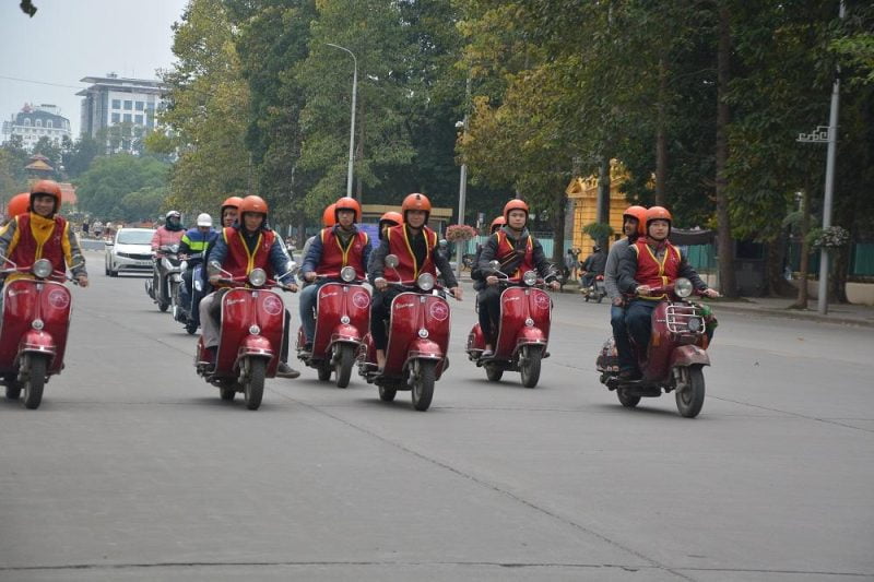 Hanoi Food Tours:  Hanoi Vespa Food Tours