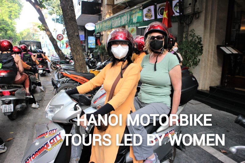 Motorbike through the city’s contrasts.