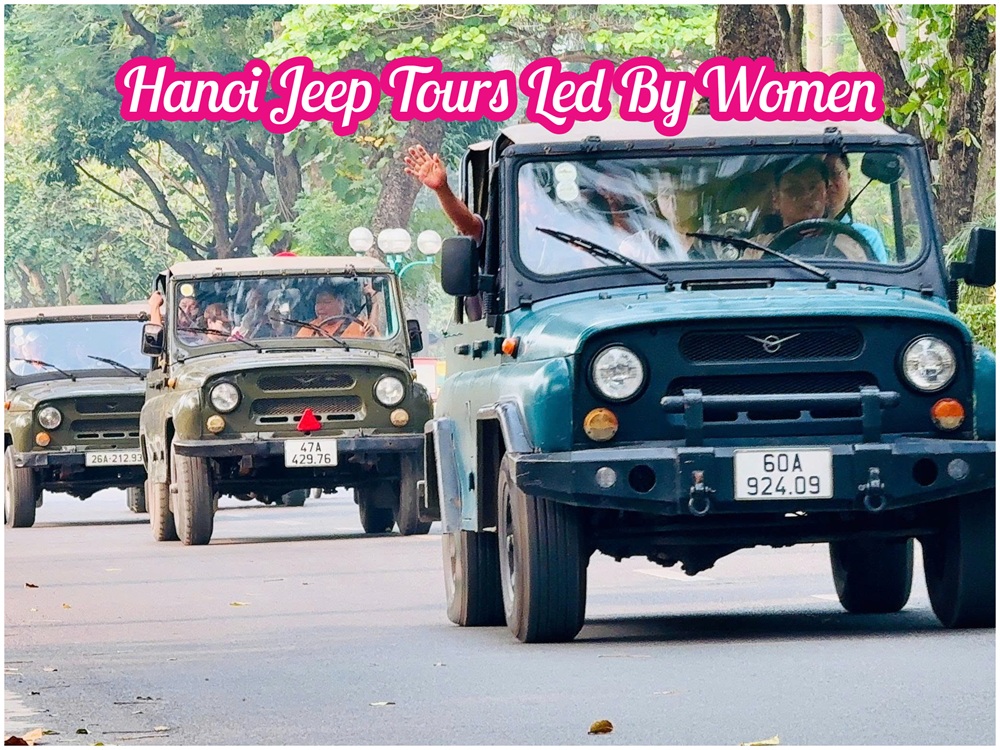 Female Drivers Make Hanoi Jeep Tours More Personal Female Drivers Make Hanoi Jeep Tours More Personal