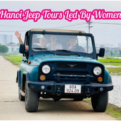Female Drivers Make Hanoi Jeep Tours More Personal