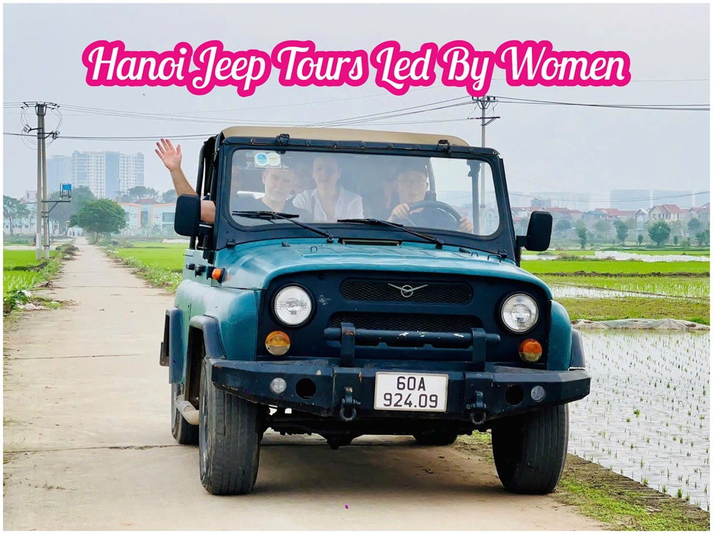 Female Drivers Make Hanoi Jeep Tours More Personal Female Drivers Make Hanoi Jeep Tours More Personal