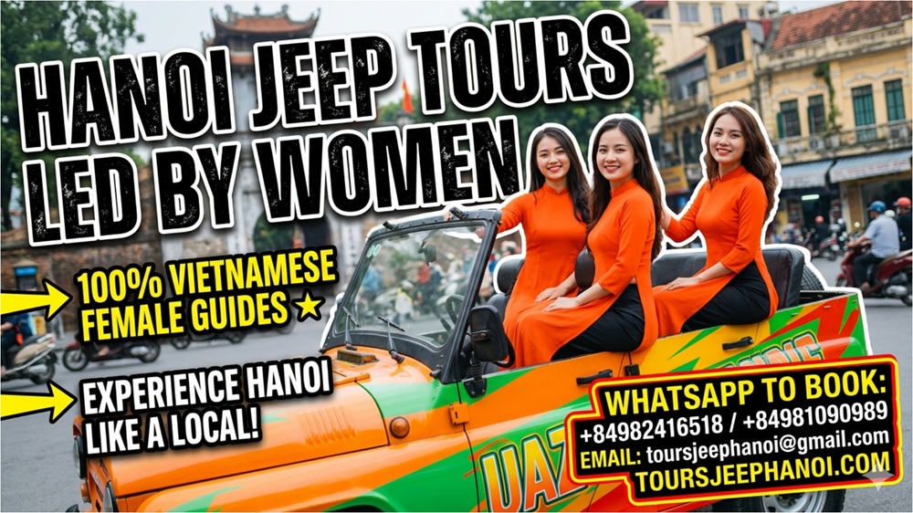 Hanoi Bat Trang Jeep Tours Led By Female Guides