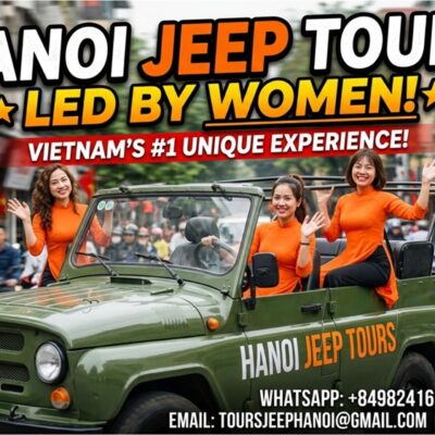 Hanoi Bat Trang Jeep Tours Led By Female Guides