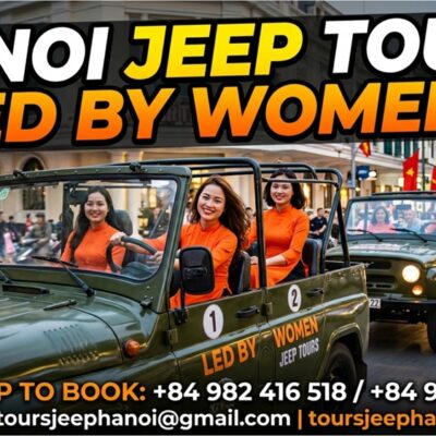 Hanoi Bat Trang Jeep Tours Led By Female Guides