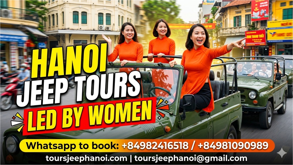 Hanoi Bat Trang Jeep Tours Led By Female Guides Hanoi Bat Trang Jeep Tours Led By Female Guides