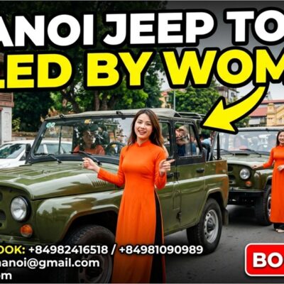 Hanoi Bat Trang Jeep Tours Led By Female Guides