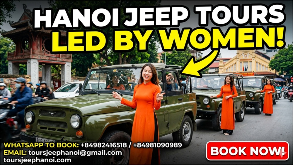 Hanoi Bat Trang Jeep Tours Led By Female Guides