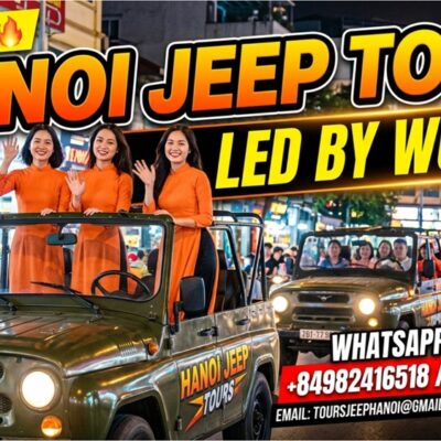 Hanoi Bat Trang Jeep Tours Led By Female Guides